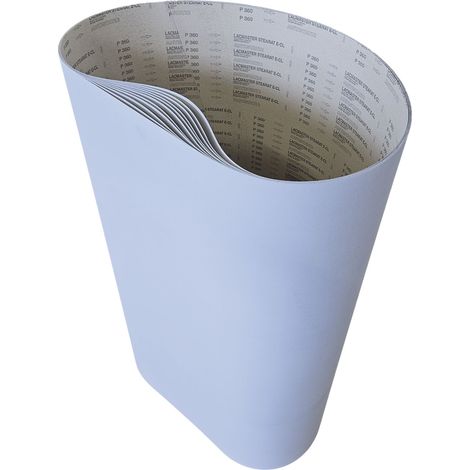 Bohr Schleifband Diamantflex Professional1120x1900mm - Schleifmittel für Holz, Aluminiumoxid, E/F-Papier, antistatisch, Korn 320 - 12 Stück (1/2)
