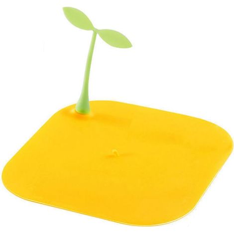 Couvercle de bonde de douche anti-cheveux, couvercle en silicone déodorant pour bonde de sol (1/5)