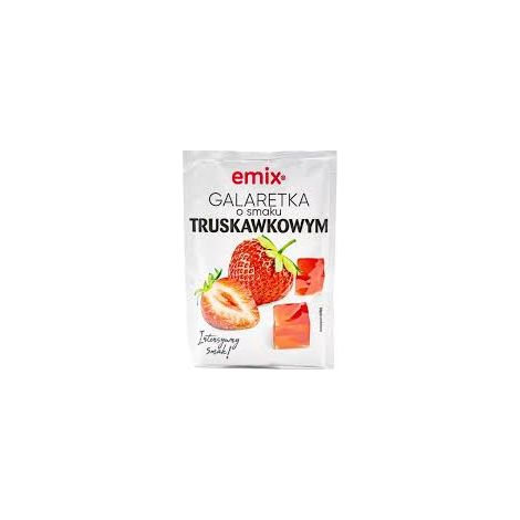 Gelatina de fresa emix 75 g