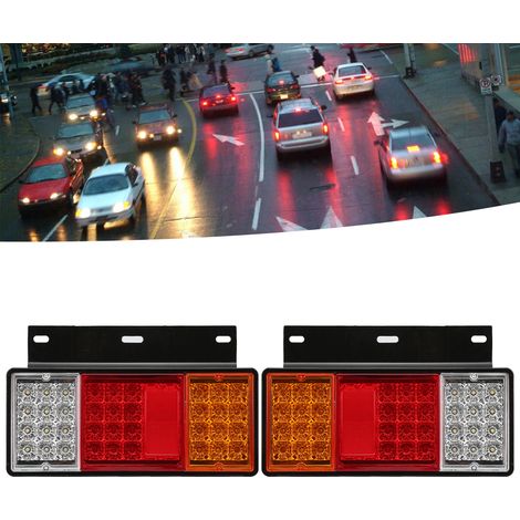 12V 44 LED-Rückleuchten für GMC W-Serie Isuzu Elf NPR NPR-HD NKR Trucks, paarweise erhältlich. (1/5)