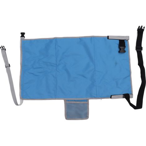 Rallonge de siège d'avion, repose-pieds de voyage portable, accessoire indispensable pour les tout-petits en avion (bleu). (1/5)