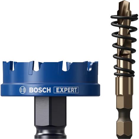 1x Scie à tôle EXPERT PC Plus (pour tôles en acier inoxydable, tôles en acier, Ø 51 mm, Accessoires professionnels Perçage)
