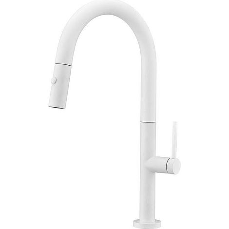 Robineterie Cuisine Extensible Samoa Blanc Mat Imex Imex Gce017 Bl (1/6)