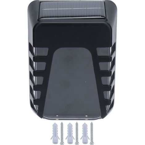 Lumière solaire murale à charge rapide IP65 étanche longue autonomie batterie pour décoration extérieure cour terrasse balcon (1/5)