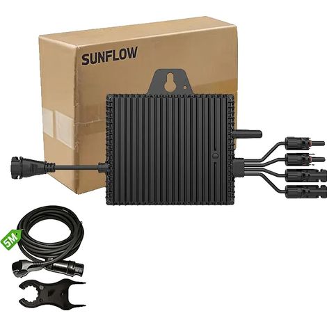 Micro-onduleur Solaire, Haute Efficacité, Surveillance Intelligente, 800WA, 230V-f (1/2)