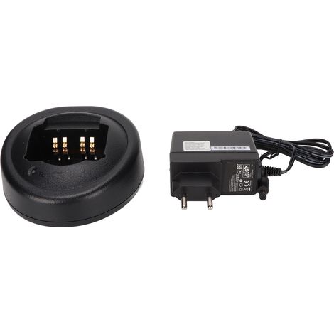 Chargeur de radio de bureau pour talkie-walkie Motorola GP320, GP338, GP340, GP360, GP380, GP240, GP280, GP329 et GP540 (prise 220-240 V).-AquaForge (1/5)