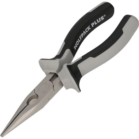 Pinza a Bocca Dritta 150 mm. Acciaio al cromo vanadio DIN-ISO 5745 (1/4)