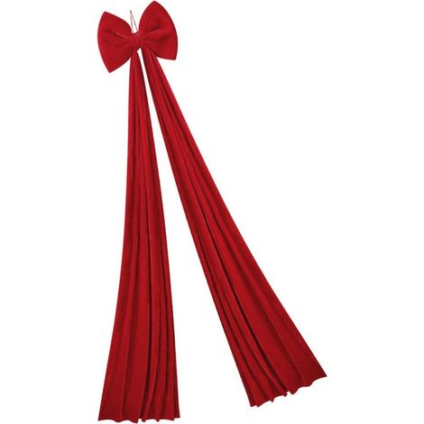 Sonderangebot 47 Zoll große rote Weihnachtsbaumspitze mit Schleife, große Satinschleifen für Weihnachtsdekoration, Kränze, Zuhause, Party, Hochzeit, Auto, Feiertage (Kompatibel mit) (1/5)