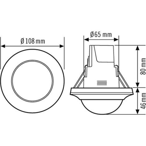 ESYLUX Decken-Präsenzmelder DALI-2 PD-C360bt (1/2)