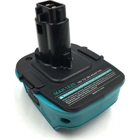 Adaptateur Convertisseur Pour Batterie Li-Ion 18V Outils Compatible BL1830 BL1860 DC9096