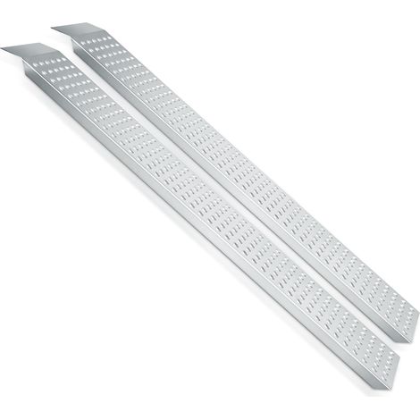Einfeben – Rampe de chargement 2x 160 cm – Acier galvanisé – Charge max 400 kg – Largeur pneu jusqu'à 235 mm – Surface antidérapante