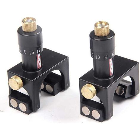 SABIR 2Pcs Jig de lame de raboteuse, Jig de réglage de lame de raboteuse pour Bien installer de nouvelles lames de rabotage, Jig Gauge, Outil de travail du bois (1/5)