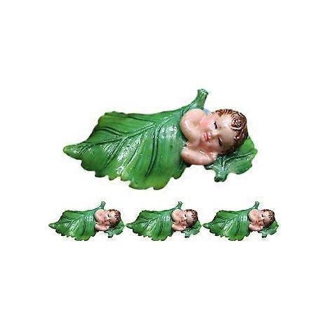 4-teiliges Set Babyfiguren, Babyornamente, Gartendekoration, Blumentopfdekoration