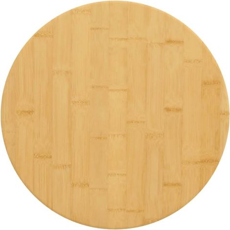 Dessus de table Ø50x1,5 cm bambou (1/4)