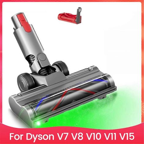 Direktantrieb-Bürstenkopf für Staubsauger der Modelle V7, V8, V10, V11 und V15 mit grüner Stauberkennungsanzeige für Teppiche F (1/5)