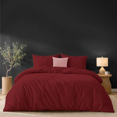 Housse de Couette 200x200 + 2 Taies Oreiller 50x70cm (1/5)