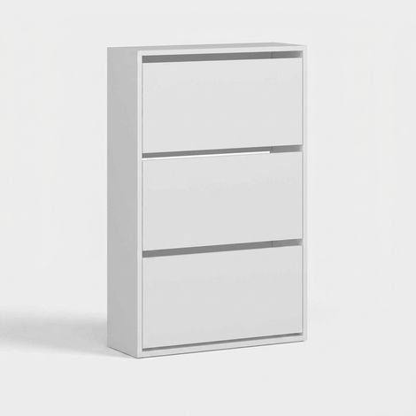 Armadio, mobiletto portaoggetti, spazio di archiviazione Cabinet Bianco (1/5)