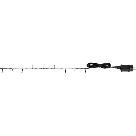 LED Lichterkette Gartendeko Weihnachtskette Innen- und Außen H 300 cm 1800K