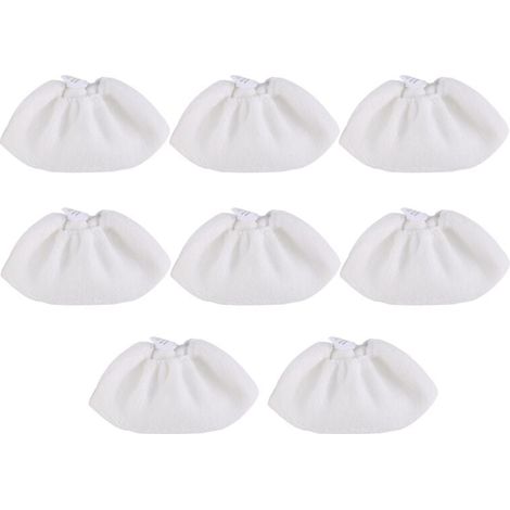 Set di 8 coperture in spugna per utensili manuali, ugello per pulitore a vapore SC 2, 3, 4, 5 (1/4)