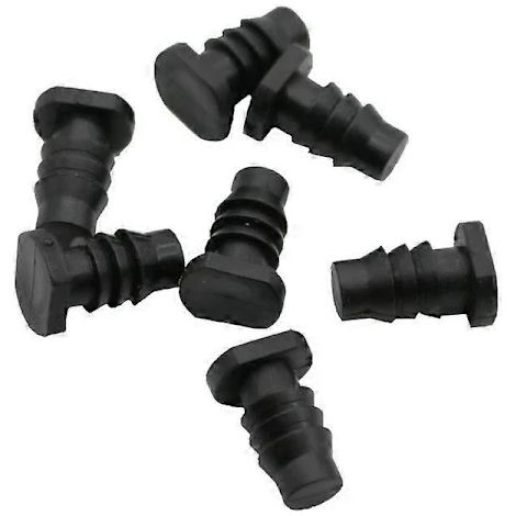 Lot de 10 bouchons d'étanchéité pour tubes capillaires et tuyaux d'irrigation goutte à goutte. (1/5)