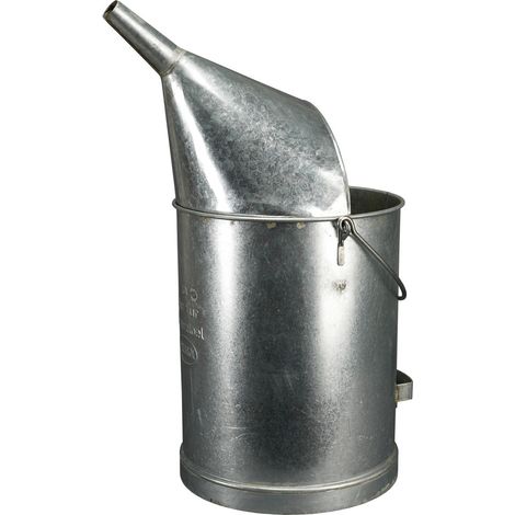 Seau de mesure en tle d'acier 5.0l