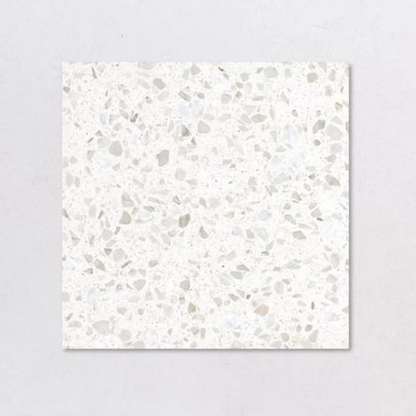 Carrelage Effet Terrazzo RE-BEL 60x60 cm Blanc Re-bel (1/5)