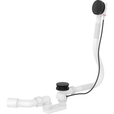 ROCA A5064046NB AQUA Conjunto Desagüe Automático Ø 52 Mm para Bañeras con Sifón Negro Mate - ref: A5064046NB