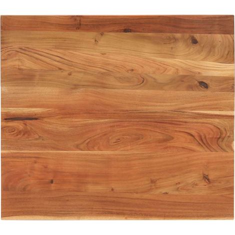 Tischplatte 110x80x3,8 cm Rechteckig Massivholz Akazie (1/5)
