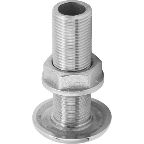 Raccord de Coque en Acier Inoxydable MJS022 pour Bateau et Yacht, Sortie de Tuyau 3/8 Pouce (1/5)