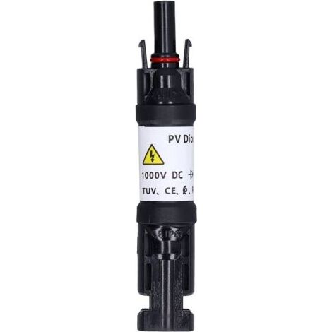 Porte-fusible en Ligne Solaire PV IP67 Connecteur de Fusible Solaire étanche 1000V pour Diamètre de Fil de 2,5 à 6,0 Mm²(30A) (1/5)