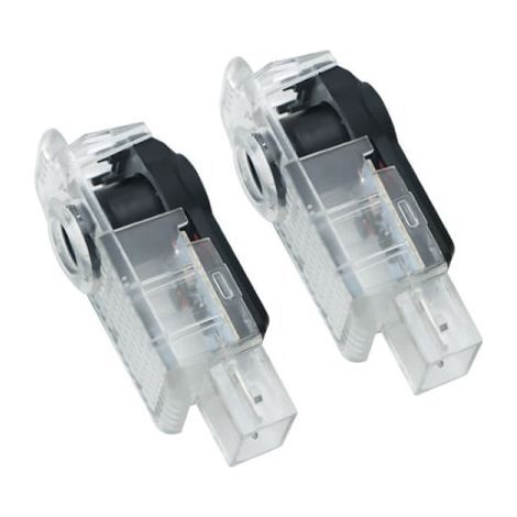 Lot de 2 projecteurs laser LED avec logo Audi pour voiture (logo D) (1/3)