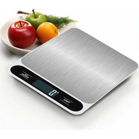 Balance électronique domestique pour aliments (poids au kilogramme), balance de précision au gramme près, balance de cuisine portable, petite balance électronique de cuisine (1/4)