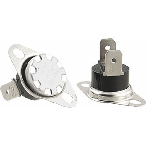 Diff – Thermostat bimétallique à bride 95°C – Normalement fermé – Pouvoir de coupure 10A 230Vac – Fixation 24mm
