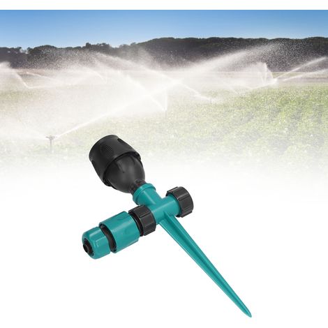Automatischer, um 360 Grad drehbarer Sprinklerkopf für die Bewässerung von Rasen und Garten, geeignet für Kühlung, Gemüsebewässerung und landwirtschaftliche Pflege. (1/5)