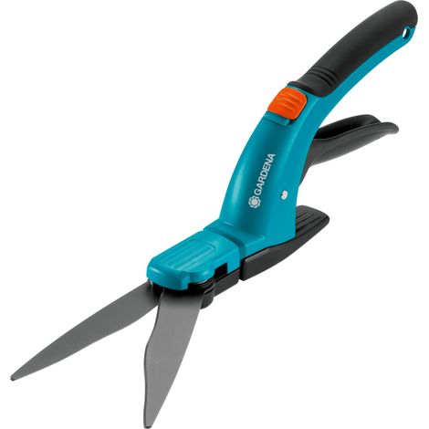 Cisaille à gazon Comfort: cisailles avec lame de coupe dentelée, revêtement anti-adhésif, patin pour une hauteur de coupe constante, forme de poignée ergonomique (8733-20) (1/3)