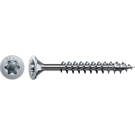 Spax Universalschraube 5 x 70 mm Senkkopf T-STAR plus Vollgewinde 4CUT WIROX A3J 200 Stk
