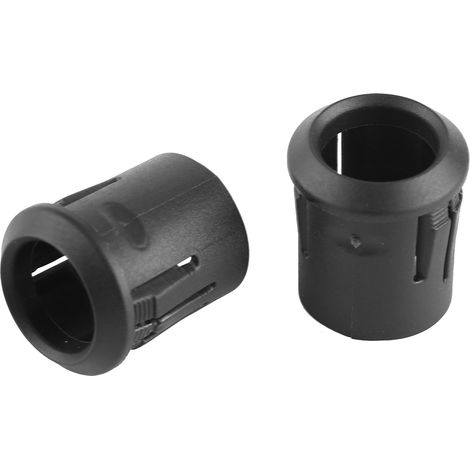 Porte-LED noir en nylon, 10mm, 50 pièces, support de diode avec clip et monture, pratique (1/3)