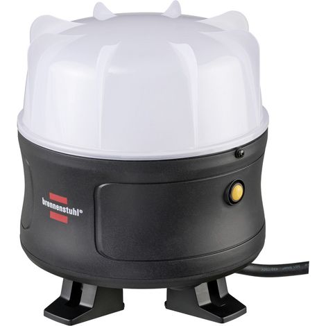 Brennenstuhl – Projecteur de chantier 50W 5400 lm – Lumière du jour – Indice de protection IP54 – Angle de rayonnement 360° (1/5)