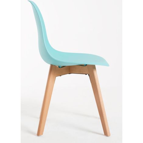 Packs Sillas Comedor - Pack 4 Sillas Kelen - Aguamarina