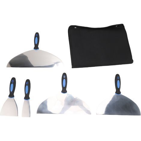 5-teiliges Kittschneider-Set, Edelstahlband für Baustellen, Heimdekoration, 2, 4, 10, 12, 14 Zoll (1/5)