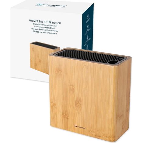 XL Universal-Messerblock mit Schlitzen für Scheren und Schärfstab (1/5)