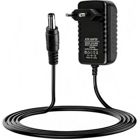 6V 800my Charger for Car Electric Child, Charger of Battery for Motorcycle, SUV, ATV, ATV, Car and Other Vehicles Electric, DC 5,5 mm x 2,1mm, 1,2meter (1/5)