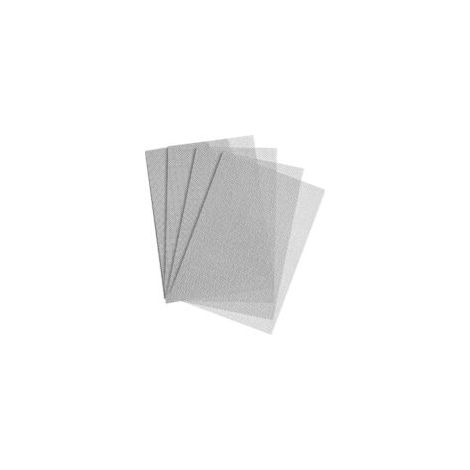 Filtro a rete in acciaio inox con coperchio a rete, filtro per foglie, repellente per insetti e roditori, adatto per giardini, 21 x 30 cm - Crezuo (1/4)