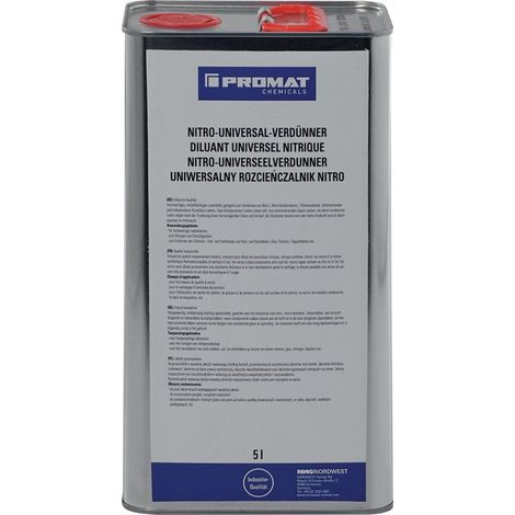 Diluant universel Nitro bidon de 5l PROMAT CHEMICALS