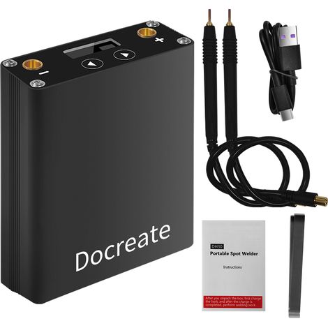 Lifcausal – Poste à souder par points portable DH30 – Écran OLED – Batterie lithium 5500mAh – 650A max – Câble de charge Type-C – 2 stylos de soudage (1/5)
