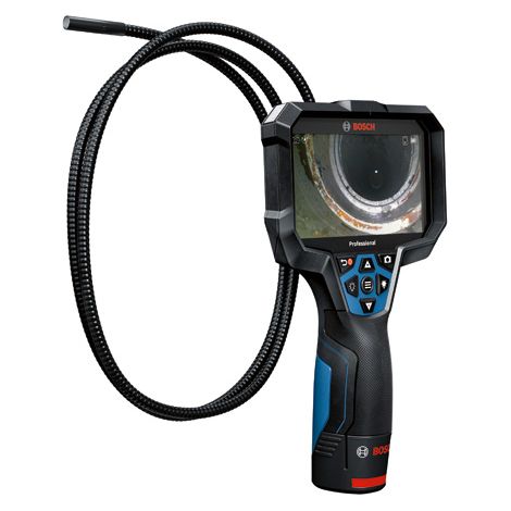 Bosch Professional – Caméra d'inspection 1,5 m avec écran 5 pouces – Résolution 1280 x 720 px – IP67 pour environnements difficiles - V923593