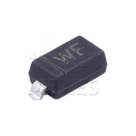 Changdian/Changjing BZT52C10 Diode, WF Siebdruckgehäuse, SOD-123 10V Zenerdioden-Chip, elektronisches Bauteil, 5 Stück, verpackt und versendet.