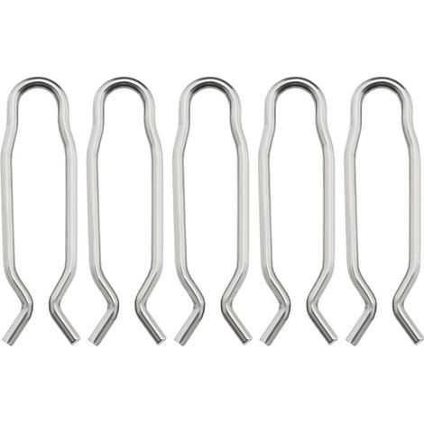 5pcs Pince à Ressort pour Nettoyeur Haute Pression 50372210 Compatible avec Karcher K3 K4 K5 K6 K7 Tuyau de Nettoyeur Haute Pression 304 Pince à Ressort en Acier Inoxydable (1/5)