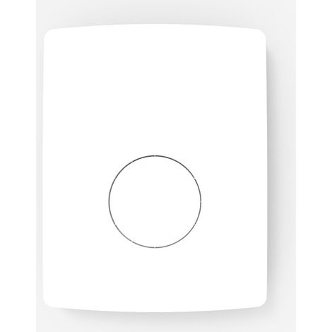 SANIT Urinal-Abdeckplatte Kunststoff weiß (1/2)