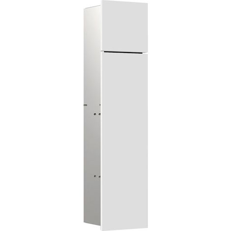 Módulo WC emco asis module pure, frontal de madera en dos partes,